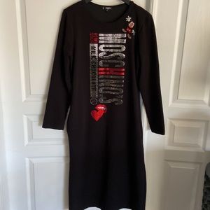 Moschino Jeans long cotton Pullover